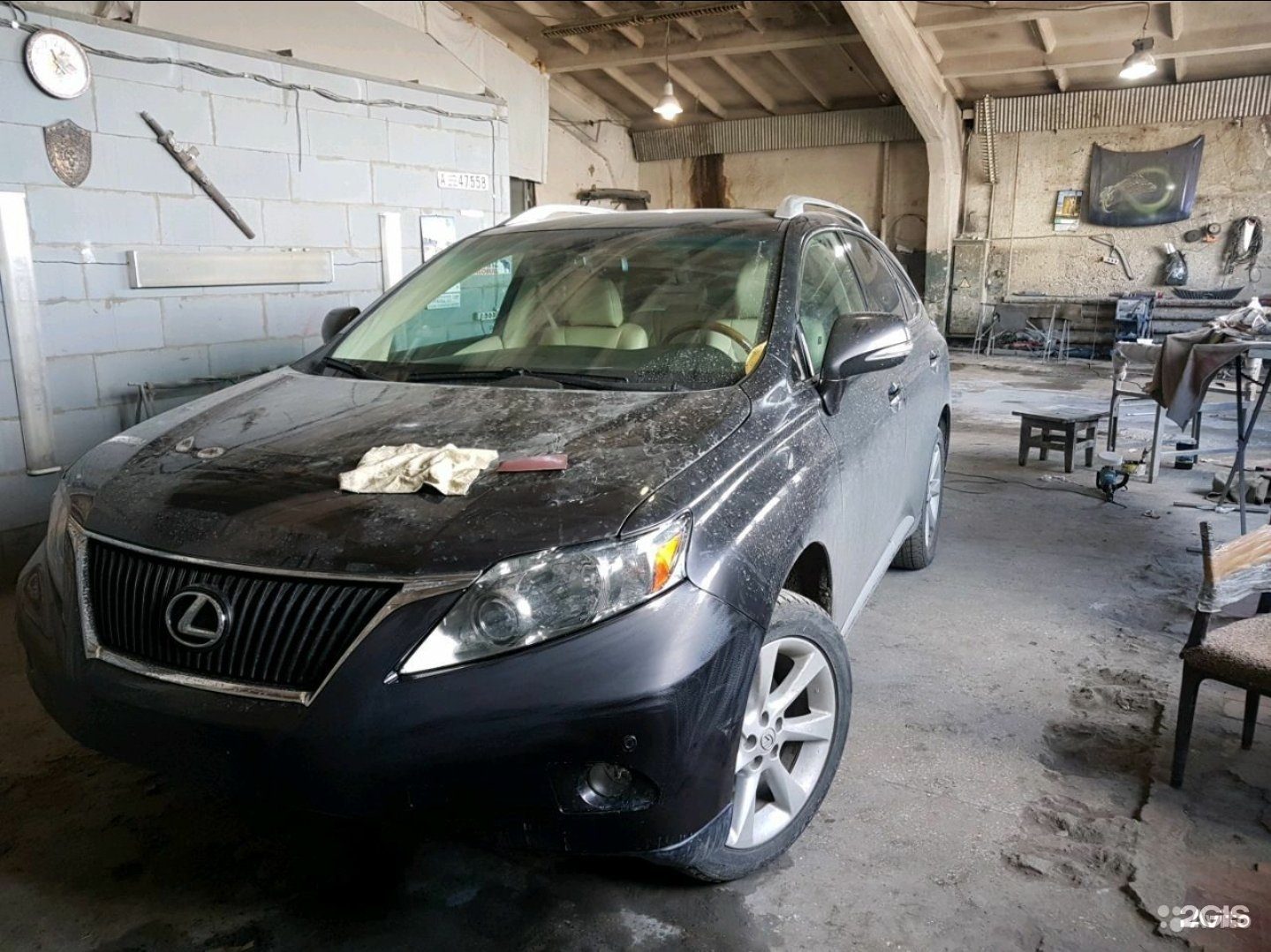 Lexus в цехе